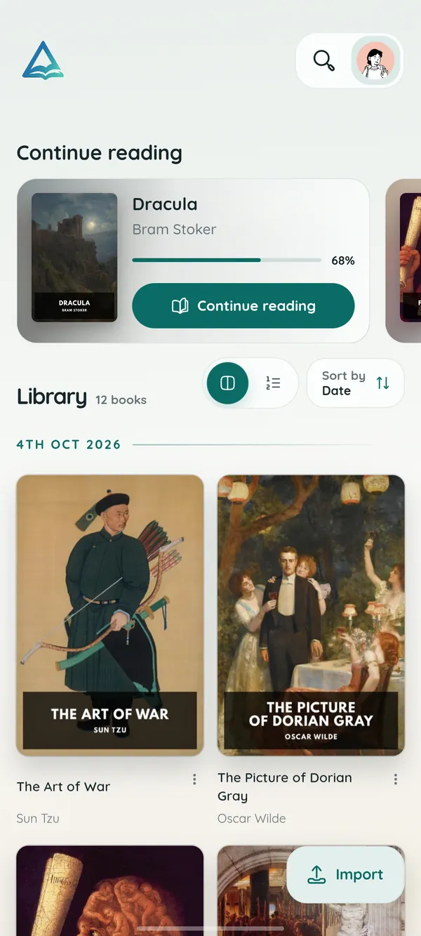 DeltaScroll on an Android phone